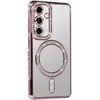Toptel Bling Magsafe dėklas skirtas Samsung Galaxy S25 FE pink