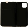 Fusion Accessories Topt Book dėklas su rėmeliu skirtas Iphone 12 Pro juodos spalvos