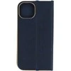 Topt Book dėklas su rėmeliu skirtas Iphone 14 Pro Max mėlynos spalvos