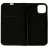 Topt Book dėklas su rėmeliu skirtas Iphone 13 Pro juodos spalvos