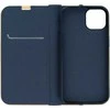 Topt Book dėklas su rėmeliu skirtas Iphone 12 mėlynos spalvos