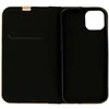 Topt Book dėklas su rėmeliu skirtas Samsung Galaxy S22 Plus juodos spalvos