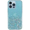 Topt Brilliant skaidrus dėklas skirtas Apple iPhone 13 Pro mėlynos spalvos