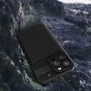 Toptel Topt Camera Protected dėklas skirtas Xiaomi Redmi Note 13 4G juodos spalvos