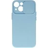 Topt Camshield Soft dėklas skirtas Apple iPhone 14 Plus Light mėlynos spalvos