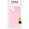 Topt Camshield Soft dėklas skirtas Apple iPhone 16 Plus Light rožinės spalvos
