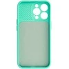 Topt Camshield Soft dėklas skirtas Apple iPhone 13 Pro mėtų spalvos