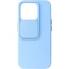 Topt Camshield Soft dėklas skirtas Apple iPhone 15 Pro Max Light mėlynos spalvos