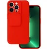 Topt Camshield Soft dėklas skirtas Apple iPhone 13 Pro Raudona