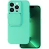 Topt Camshield Soft dėklas skirtas Apple iPhone 13 Pro mėtų spalvos