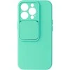 Topt Camshield Soft dėklas skirtas Apple iPhone 13 Pro mėtų spalvos