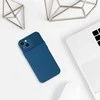Topt Camshield Soft dėklas skirtas Apple iPhone 14 Plus mėlynos spalvos
