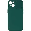 Topt Camshield Soft dėklas skirtas Apple iPhone 13 Dark žalias
