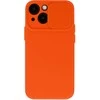 Topt Camshield Soft dėklas skirtas Apple iPhone 14 Plus oranžinės spalvos