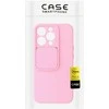 Topt Camshield Soft dėklas skirtas Apple iPhone 13 Pro Light rožinės spalvos