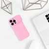 Topt Camshield Soft dėklas skirtas Apple iPhone 15 Pro Max Light rožinės spalvos