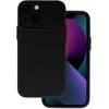 Topt Camshield Soft dėklas skirtas Apple iPhone 14 Pro Max juodos spalvos