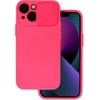 Topt Camshield Soft dėklas skirtas Apple iPhone 14 Plus rožinės spalvos