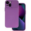 iLike Topt Camshield Soft dėklas skirtas Apple iPhone 14 Pro Max violetinės spalvos