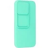 Topt Camshield Soft dėklas skirtas Apple iPhone 13 Pro mėtų spalvos