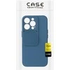 Topt Camshield Soft dėklas skirtas Apple iPhone 13 Pro Max mėlynos spalvos