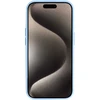Dėklas Blue Mėlyna Camshield Soft skirtas Apple iPhone 15 Pro Light mėlynas