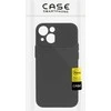 Topt Camshield Soft dėklas skirtas Apple iPhone 14 Plus juodos spalvos