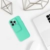 Topt Camshield Soft dėklas skirtas Apple iPhone 13 Pro mėtų spalvos