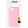 Topt Camshield Soft dėklas skirtas Apple iPhone 13 Light rožinės spalvos
