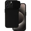 Dėklas Camshield Soft skirtas Apple iPhone 15 Pro Max juodos spalvos