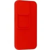 Topt Camshield Soft dėklas skirtas Apple iPhone 13 Pro Raudona