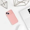 Topt Camshield Soft dėklas skirtas Apple iPhone 13 Salmon
