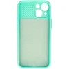 Topt Camshield Soft dėklas skirtas Apple iPhone 14 Plus mėtų spalvos
