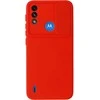 Topt Camshield Soft dėklas skirtas Motorola Moto E7 Power/E7i Power Raudona