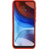 Topt Camshield Soft dėklas skirtas Motorola Moto E7 Power/E7i Power Raudona