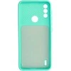 Topt Camshield Soft dėklas skirtas Motorola Moto E7 Power/E7i Power mėtų spalvos