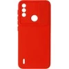 Topt Camshield Soft dėklas skirtas Motorola Moto E7 Power/E7i Power Raudona