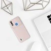 Fusion Accessories Topt Camshield Soft dėklas skirtas Motorola Moto E7 Power/E7i Power rusvai gelsvas