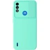 Topt Camshield Soft dėklas skirtas Motorola Moto E7 Power/E7i Power mėtų spalvos