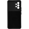 iLike Topt Camshield Soft dėklas skirtas Samsung Galaxy A53 5G juodos spalvos