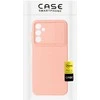 Topt Camshield Soft dėklas skirtas Samsung Galaxy A14 4G/5G Salmon