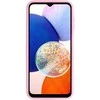 Topt Camshield Soft dėklas skirtas Samsung Galaxy A14 4G/5G Light rožinės spalvos