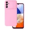 Topt Camshield Soft dėklas skirtas Samsung Galaxy A14 4G/5G Light rožinės spalvos