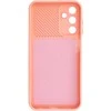 Topt Camshield Soft dėklas skirtas Samsung Galaxy A15 4G/5G Salmon
