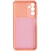 Topt Camshield Soft dėklas skirtas Samsung Galaxy A14 4G/5G Salmon