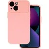 Topt Camshield Soft dėklas skirtas Samsung Galaxy S24 Plus Salmon