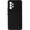iLike Topt Camshield Soft dėklas skirtas Samsung Galaxy A53 5G juodos spalvos