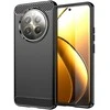 Carbon dėklas skirtas Realme 12 Pro 5G juodos spalvos