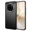 Carbon dėklas skirtas Realme 14 Pro Plus 5G juodos spalvos