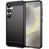 Topt Carbon dėklas skirtas Samsung Galaxy A55 5G juodos spalvos